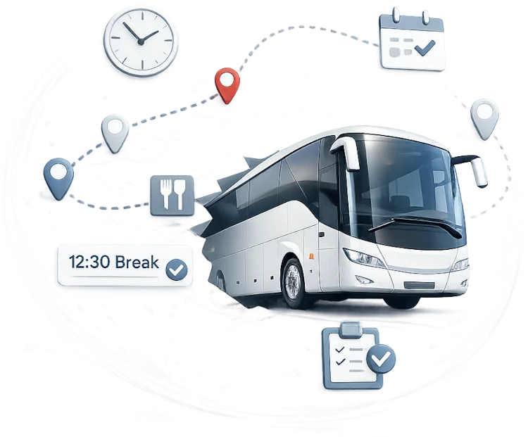 Bus-Pause Innendienst Koordination
